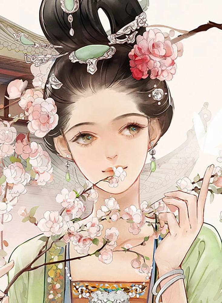 12星座古装美女图片，古风星座美女图片